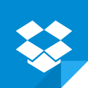 dropbox, dropbox logo svg vector icon