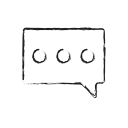 bubble, chat, comment, communication, speech, talk, text svg vector icon