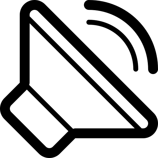 Sound svg vector icon