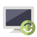 monitor,refresh icon