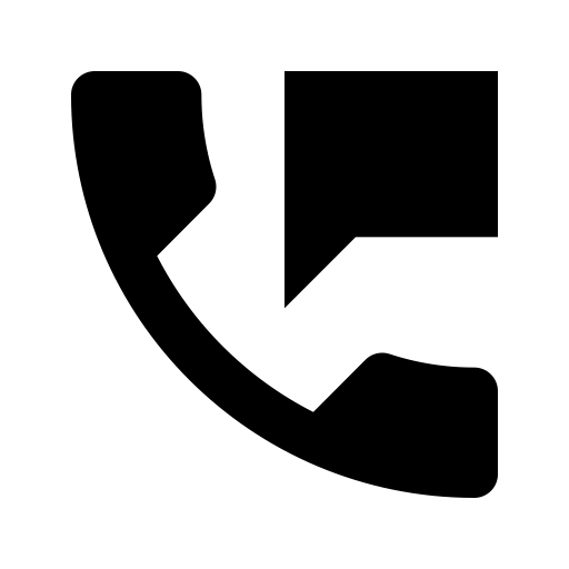 Perm Phone Msg svg vector icon