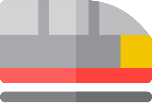 Train svg vector icon