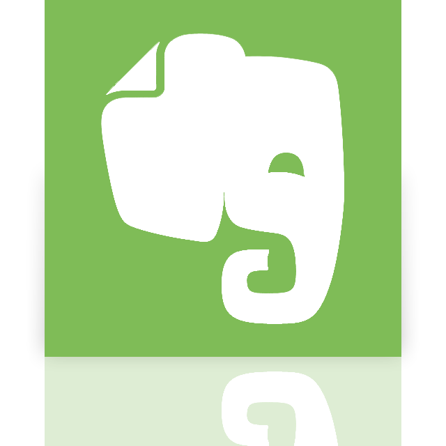 evernote, mirror icon