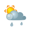 sun,darkcloud,heavyrain icon