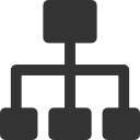 flow,chart icon