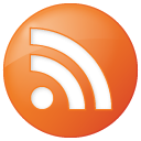 button, feed, orange, rss, social icon