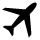 fly, plane, travel icon
