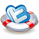 support, twitter icon