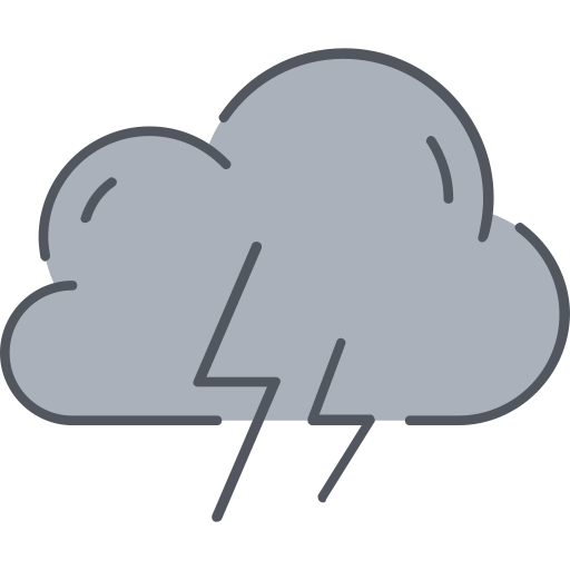 Storm svg vector icon