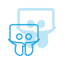 logo, media, slideshare, social svg vector icon