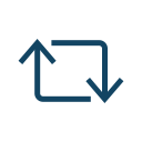 loop, repeat, rotation svg vector icon
