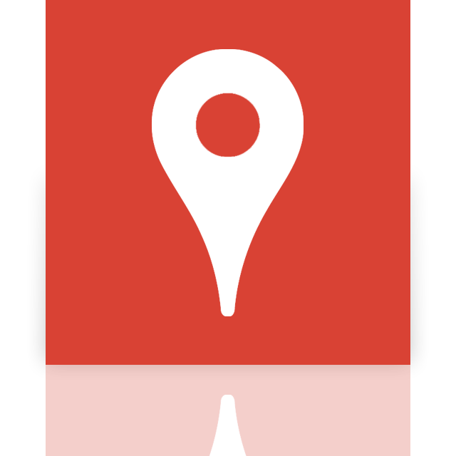 google, mirror, places icon