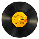 vinyl,orange icon