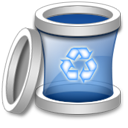 trash,empty,blank,recycle bin icon