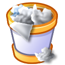 trash,full,recycle bin icon
