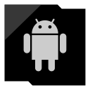 android, company, logo, media, social svg vector icon
