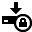download,security,descending,fall,decrease,down,descend icon