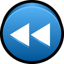back, multimedia, player, previous, rewind icon