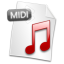 filetype,midi icon