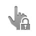 hand,point,lock,open icon