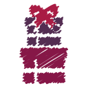 box, christmas, , gift, present, scribble, surprise svg vector icon