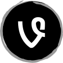 logo, media, social, vine svg vector icon
