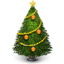 christmas,tree,plant icon
