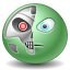 robot, terminator icon