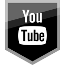 logo, media, social, youtube svg vector icon