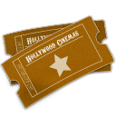 hollywood,ticket icon