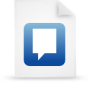 blue, document, file, paper icon