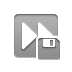 fast,forward,diskette icon