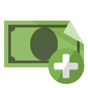 bill,add icon