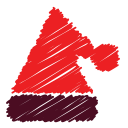 cap, christmas, cold, hat, scribble, whool, winter svg vector icon