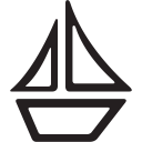 boats, journey, rest, ship, transportation svg vector icon