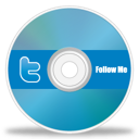 twitter,cd,disc,dvd,disk,save,social network,social,sn icon