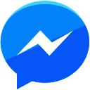 facebook, media, message, social svg vector icon