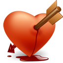 heart,arrow,valentine,love icon
