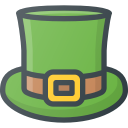 day, hat, leprechaun, patrick, st svg vector icon