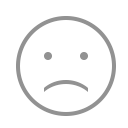 face, sad svg vector icon