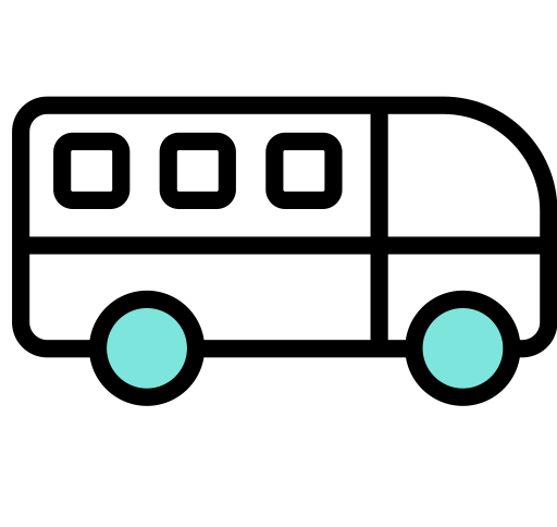 Bus svg vector icon