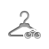hanger,binoculars icon