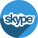 skype svg vector icon