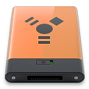 b, firewire, orange icon