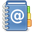 address, book, gnome, office icon