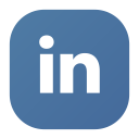 in, linked, linkedin, logo, social svg vector icon