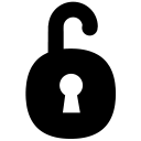 secure, unlocked icon