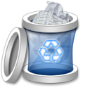 trash,full,recycle bin icon