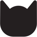 bar, cafe, cat, fun svg vector icon