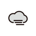 clouds, cloudy, fog, foggy, weather svg vector icon